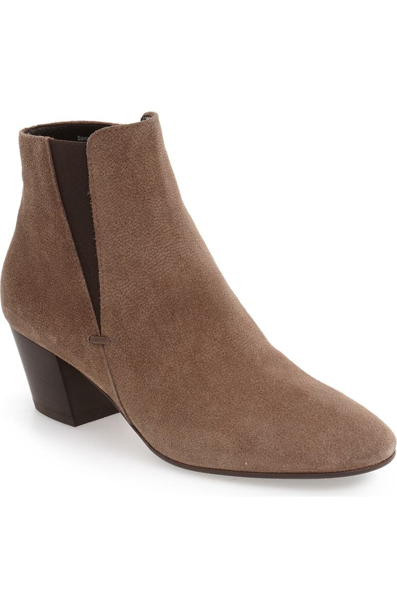 Aquatalia Faylynn Weatherproof Suede Bootie, Main, color,