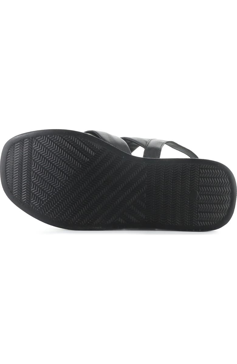 Bos. & Co. Brixin Slingback Platform Wedge Sandal, Alternate, color, Black