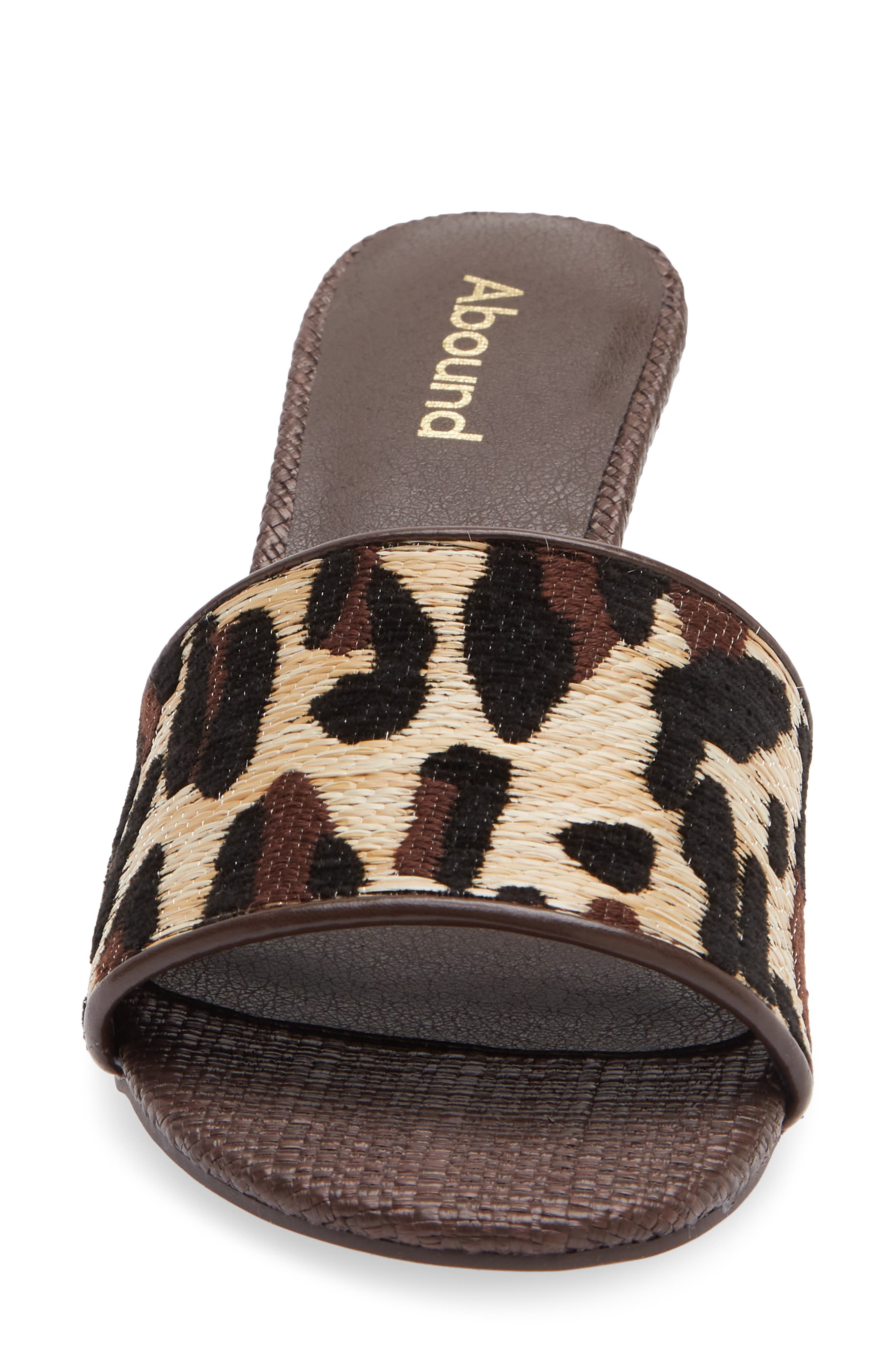 Abound Audrina Kitten Heel Sandal, Alternate, color, Tan Leopard
