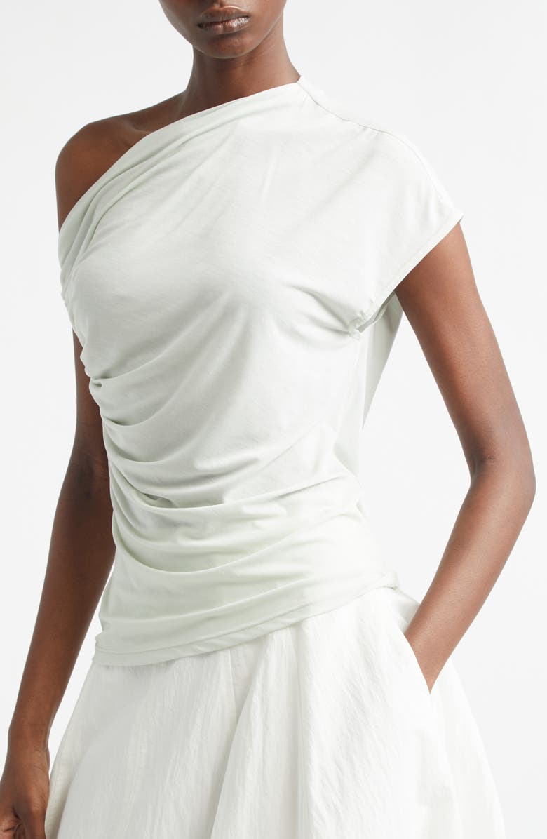 A.L.C. Halle One-Shoulder Top, Alternate, color, Pale Mint