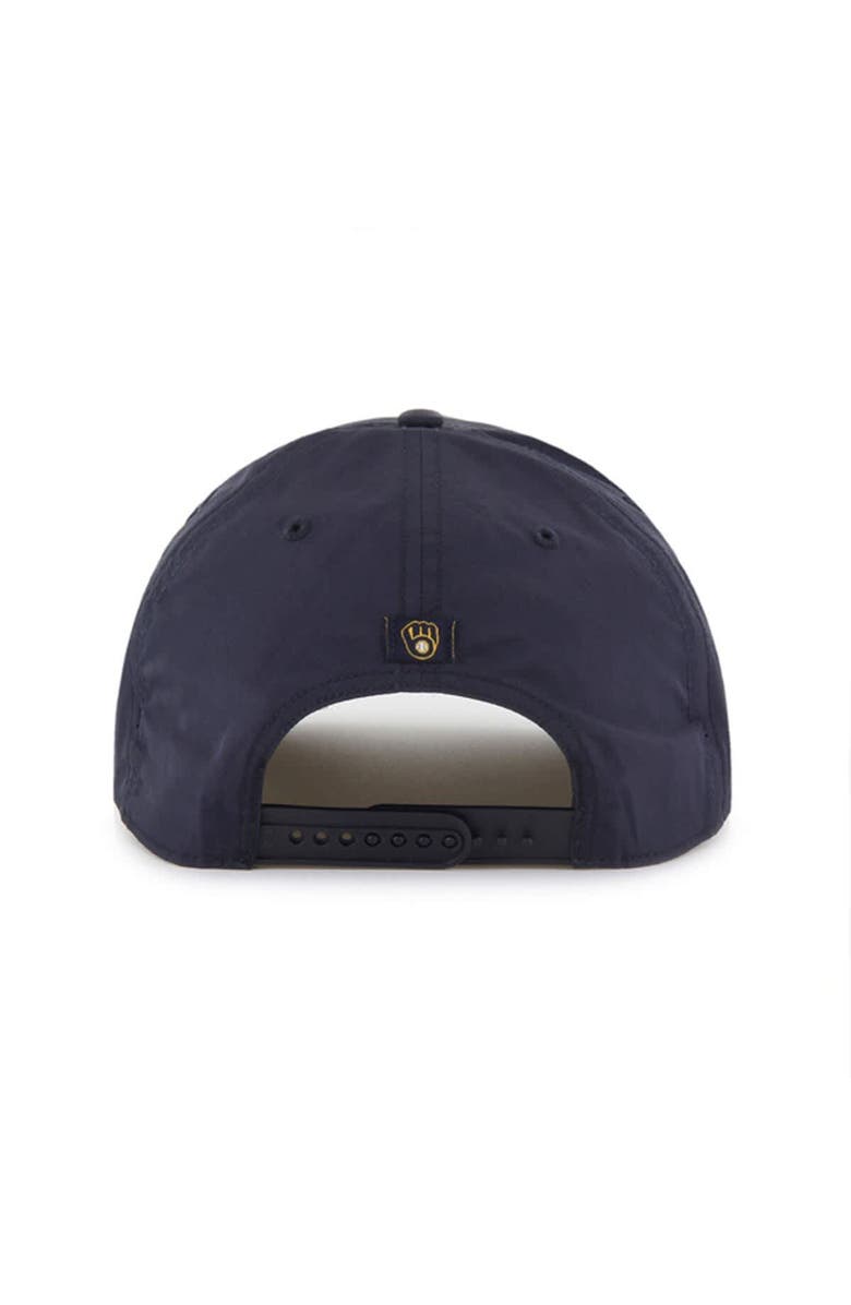 '47 Men's '47  Navy Milwaukee Brewers Condor Hitch Adjustable Hat, Alternate, color, 