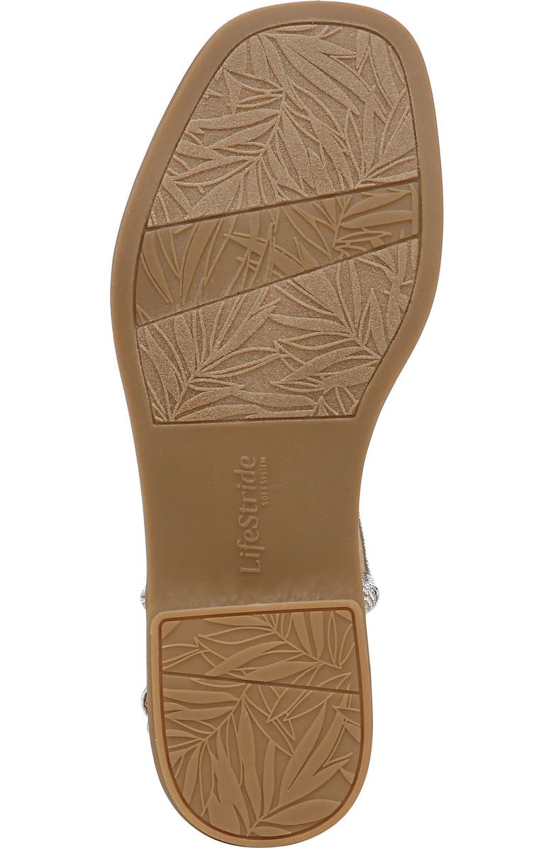 LifeStride Radiant Slingback Sandal, Alternate, color, Silver