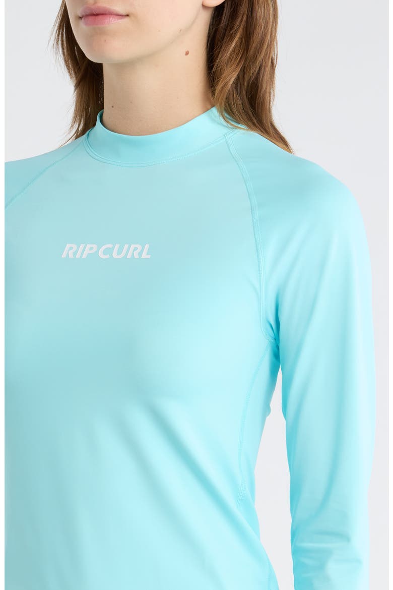 Classic Surf Long Sleeve Rashguard, Alternate, color, SEA BLUE