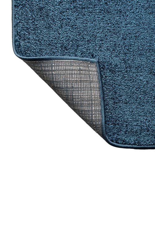 Jonathan Y Haze Solid Low-pile Area Rug In Blue