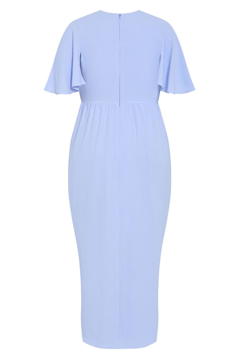 Braelynn High-Low Maxi Dress, Alternate, color, SKY BLUE