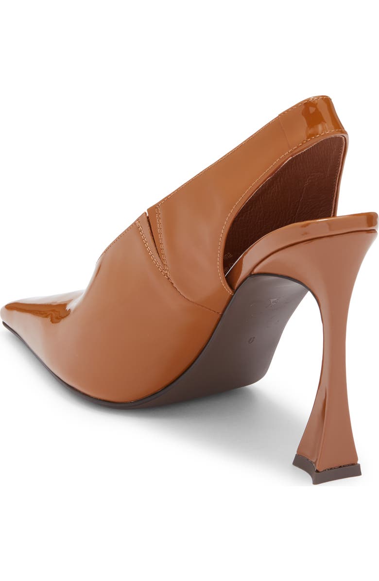 Jeffrey Campbell Alimony Slingback Pump, Alternate, color, Caramel Patent