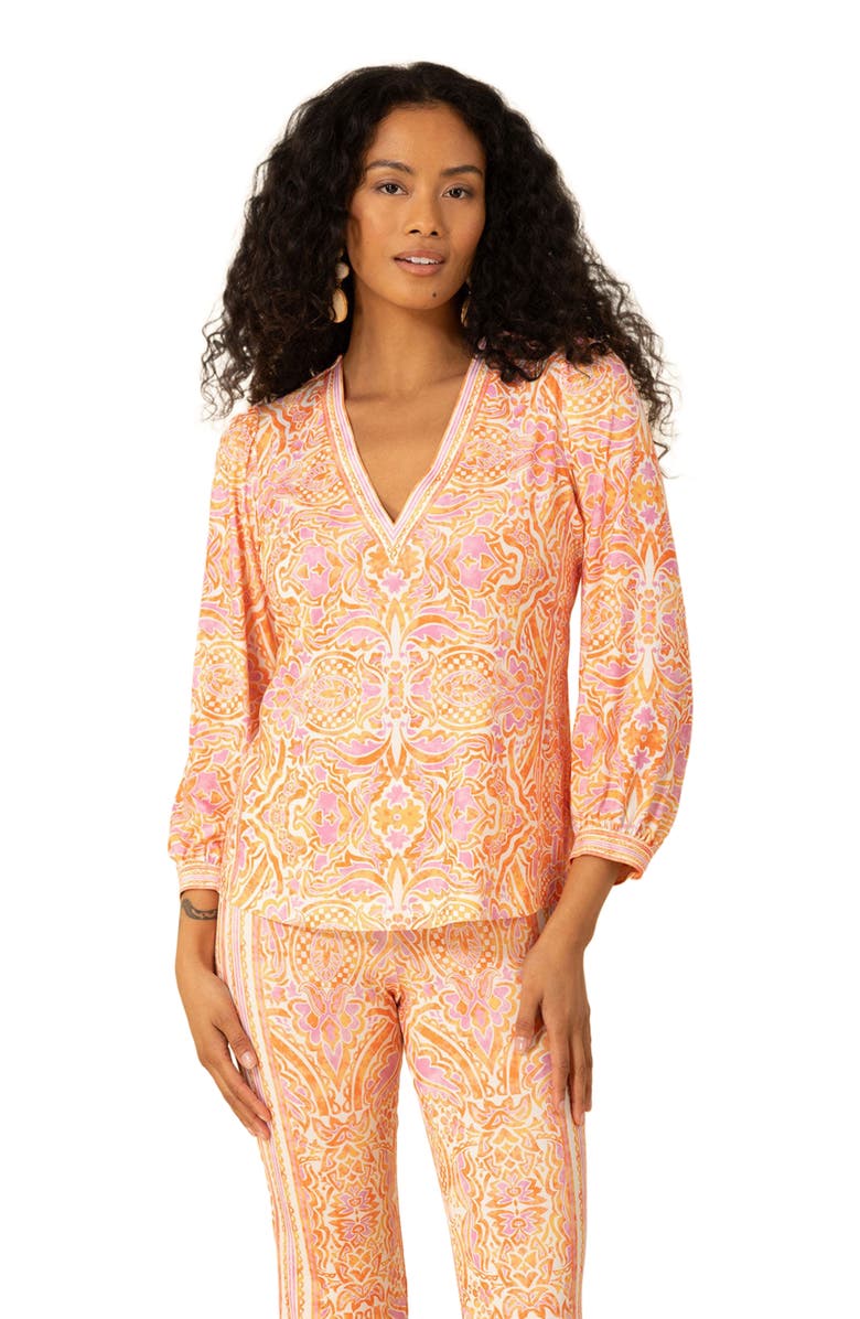 Hale Bob Meredith Jersey Top, Alternate, color,