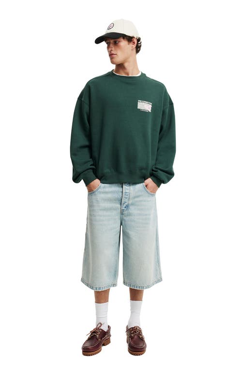 COTTON ON TYLAH SAUNDERS BOX FIT CREW SWEATER