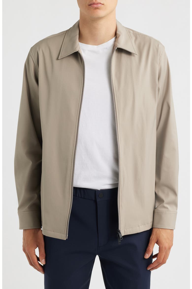 Clyfford Neoteric Shirt Jacket, Main, color, TAPIR