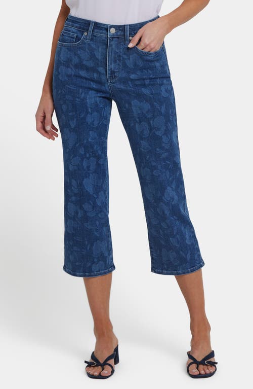 Nydj Marilyn Ankle Womens Tummy Slimming Denim Straight Leg Jeans In Indigo Bellafontaine