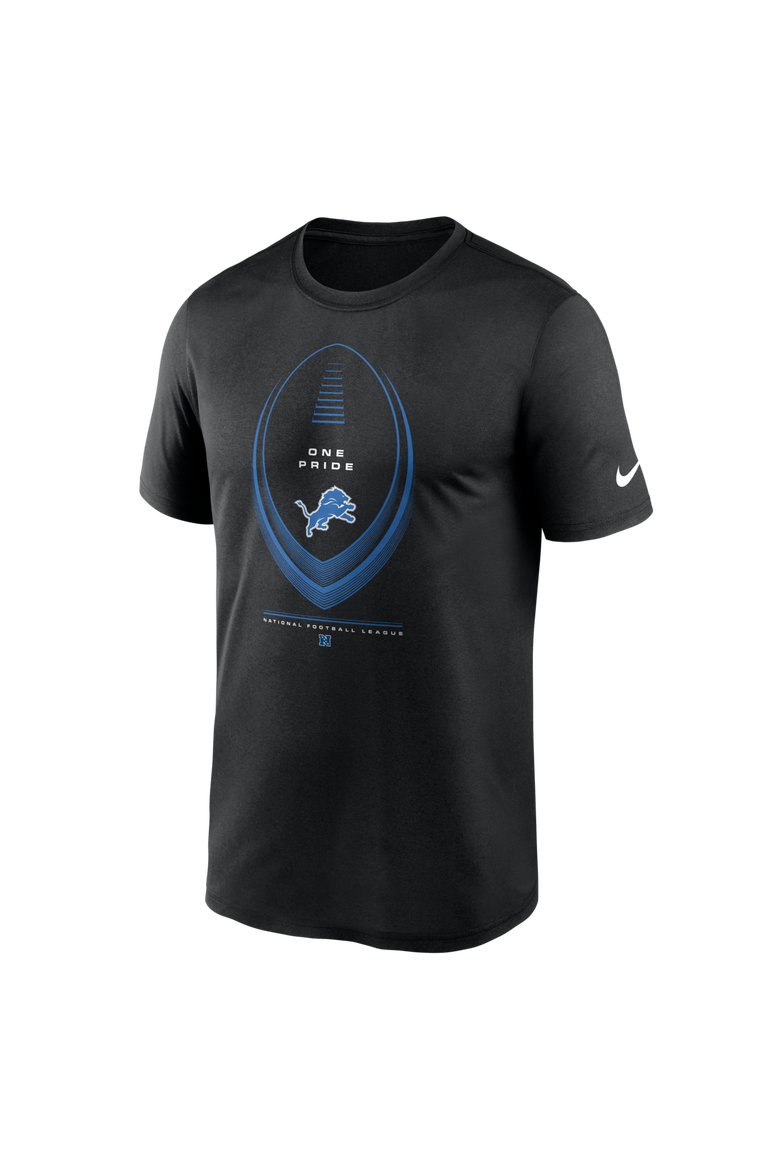 Men's Nike Black Detroit Lions Legend Icon Dri-FIT T-Shirt, Alternate, color, Black