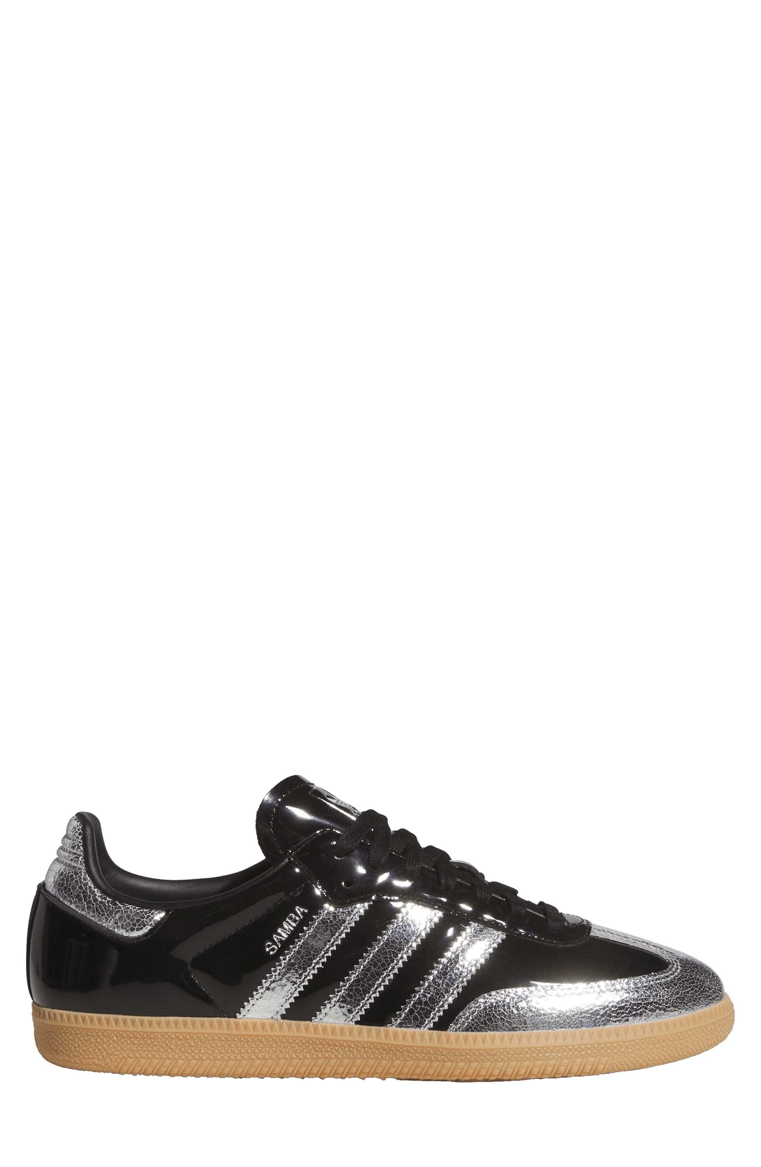 Gender Inclusive Samba OG Sneaker, Alternate, color, CORE BLACK