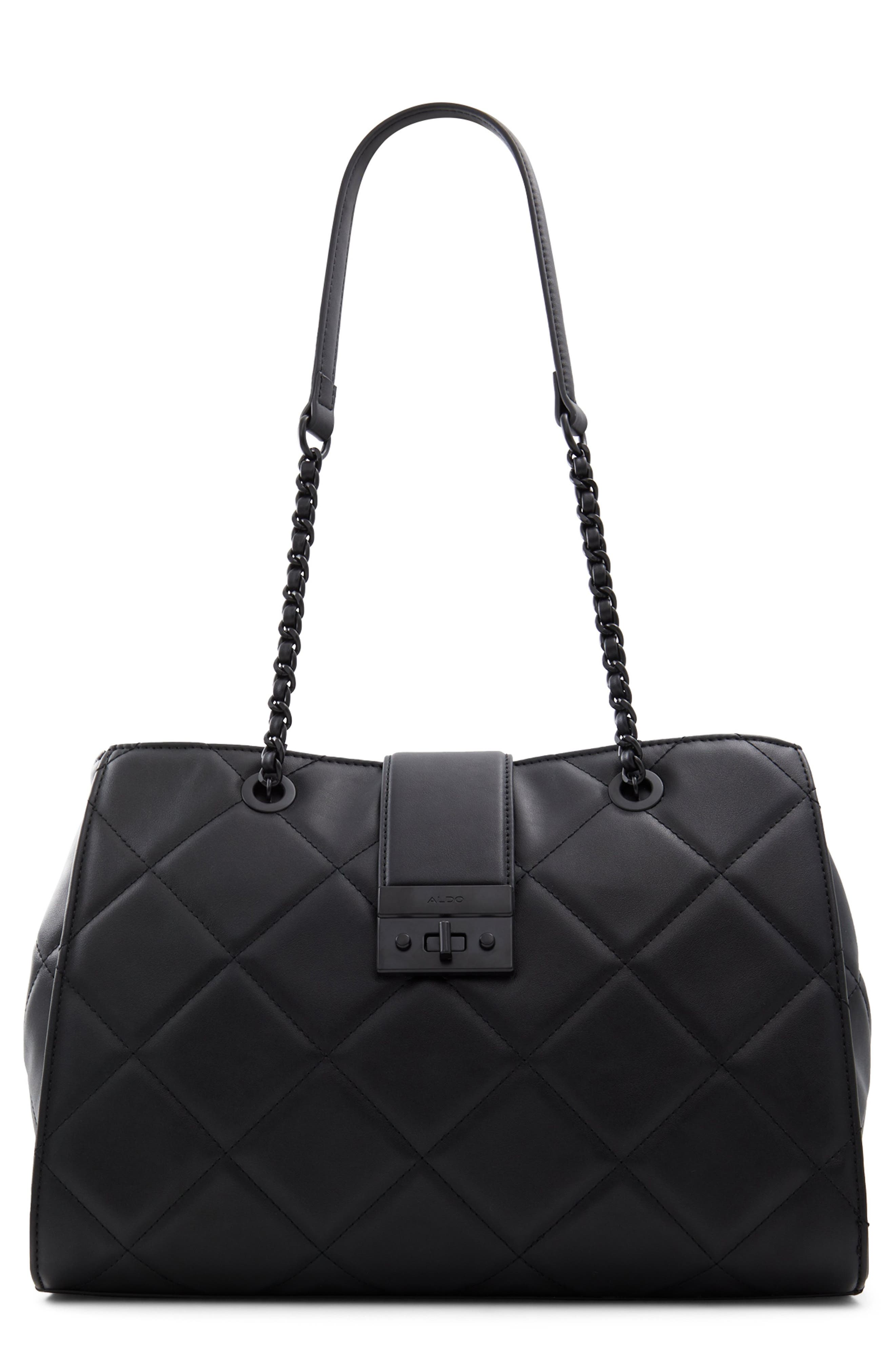 ALDO Alaevenn Quilted Tote Bag, Main, color, 
