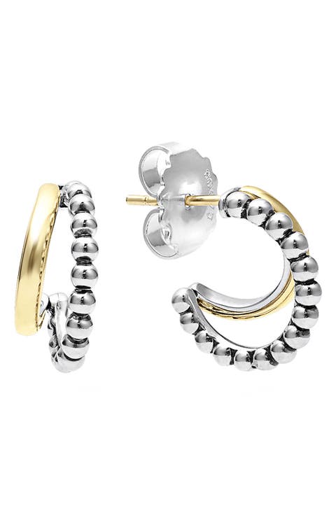 Signature Caviar Double Mini Hoop Earrings (Nordstrom Exclusive)