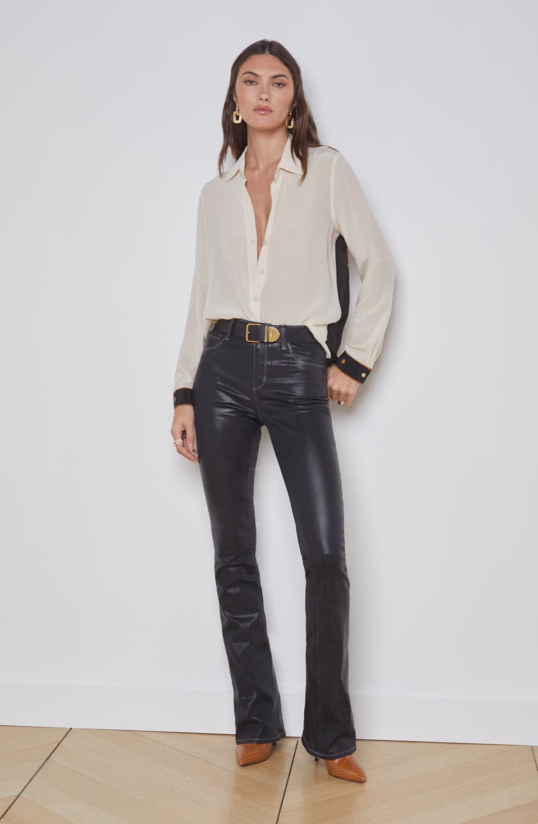 L'AGENCE Selma High Waist Baby Bootcut Jeans, Alternate, color, 