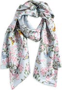 Echo Spring Unfolding Silk Oblong Scarf
