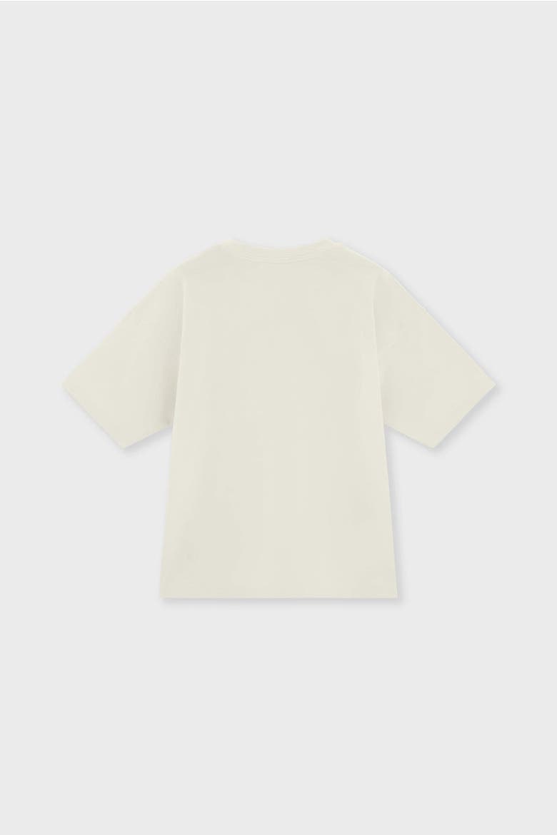 Relaxed Organic Cotton T-Shirt, Alternate, color, Off White