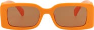 Gucci 54mm Rectangle Sunglasses