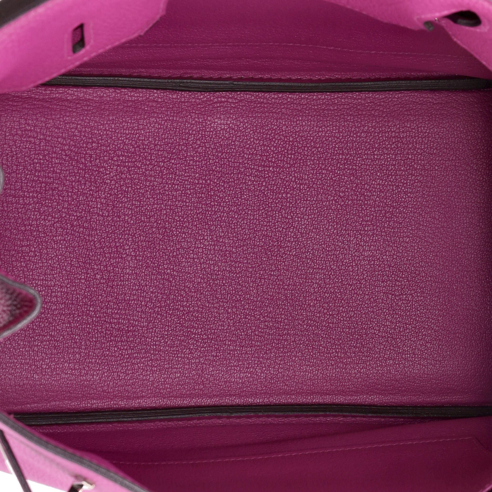 Pre-Owned Hermes Birkin Handbag Pink Togo with Palladium Hardware 30, Alternate, color, 