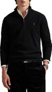 Polo Ralph Lauren Regular Fit Wool Quarter Zip Sweater