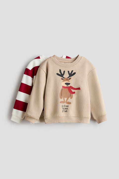 2-pack Printed Sweatshirts