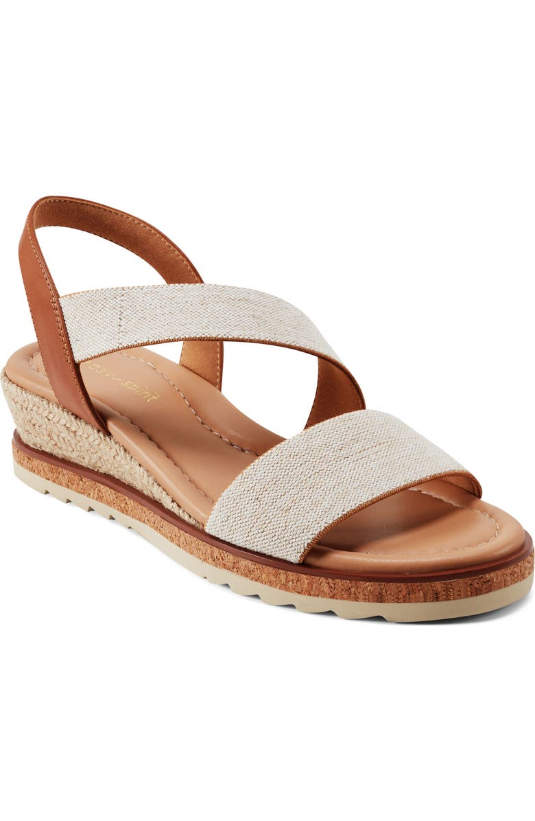 Easy Spirit Sabina Wedge Sandal, Main, color,
