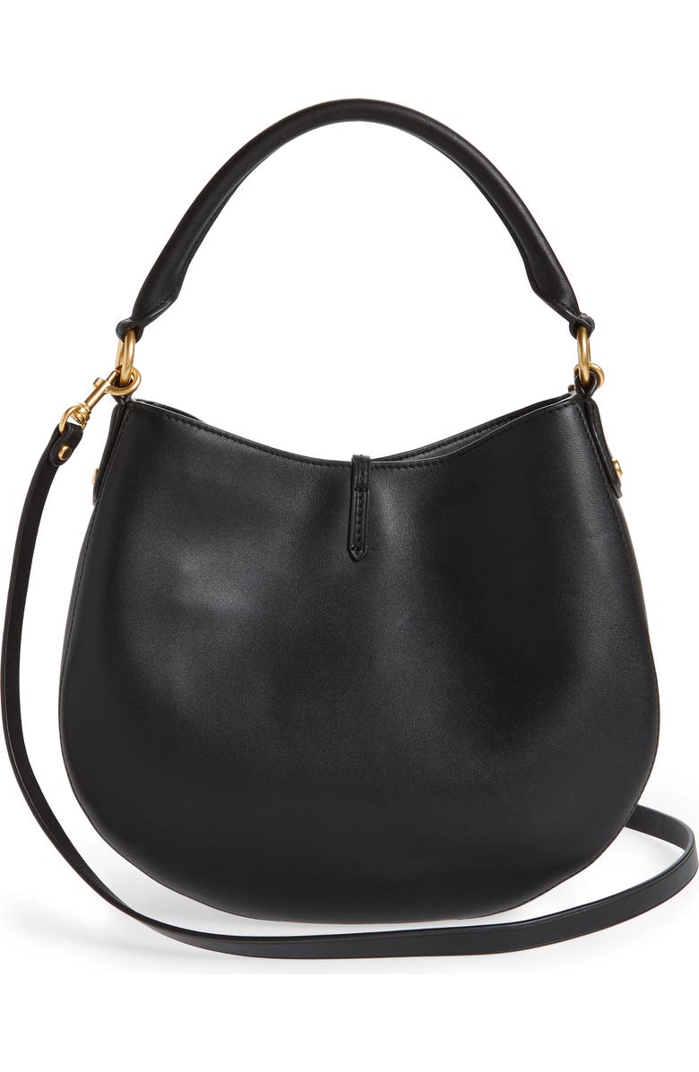 Tory Burch Mini Miller Leather Hobo Bag, Alternate, color,