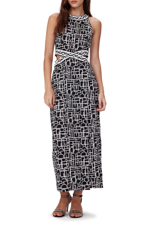 Zeus Logo Print Dress