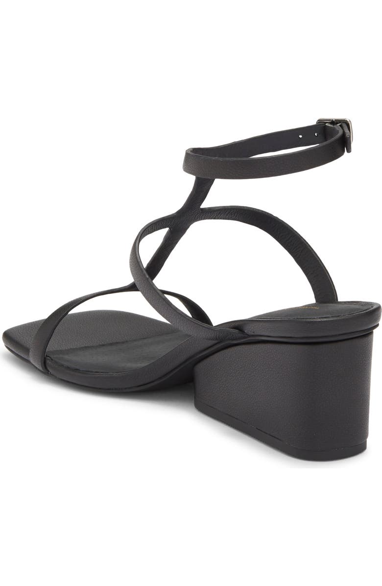 INTENTIONALLY BLANK Semy Ankle Strap Wedge Sandal, Alternate, color, Black