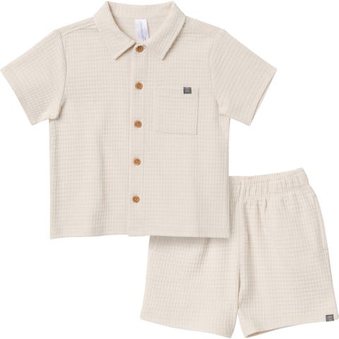 Resort Shirt and Shorts Set