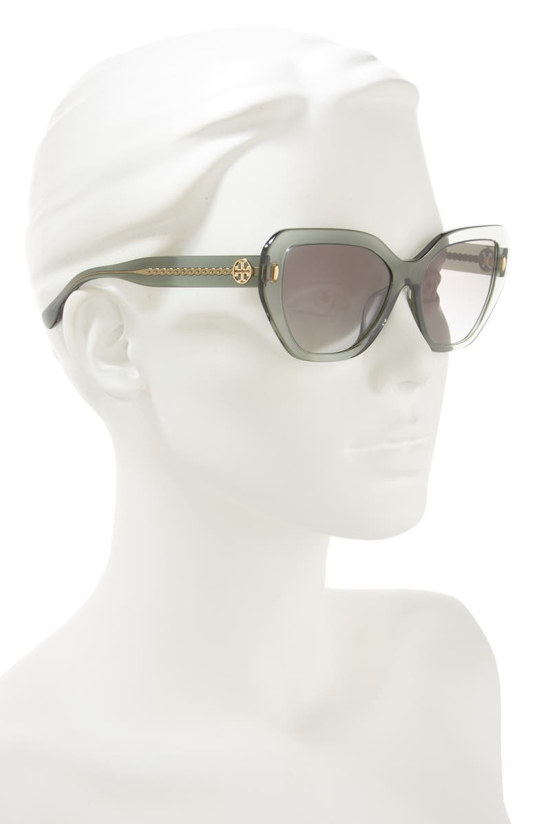 Tory Burch 55mm Cat Eye Sunglasses, Alternate, color, 