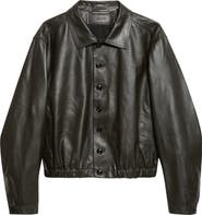 Lemaire Leather Blouson Jacket
