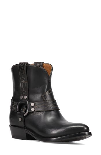 Frye Billy Harness Leather Bootie In Multi