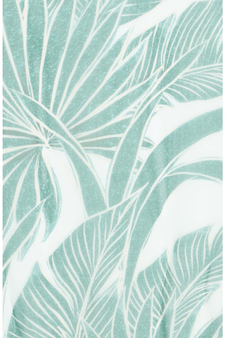 Palm Leaf Chiffon Wrap Scarf, Alternate, color, SEQUOIA