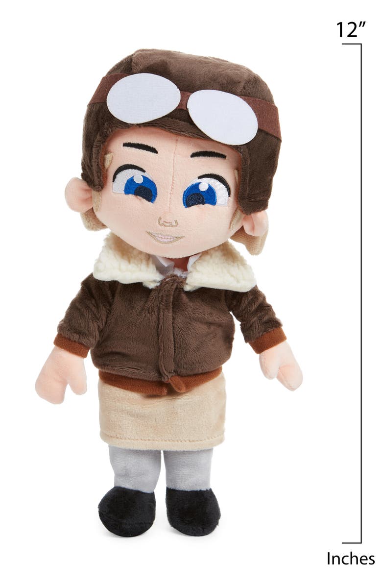 Little Rebels Amelia Earhart Adventure Interactive Plush Toy, Alternate, color, 