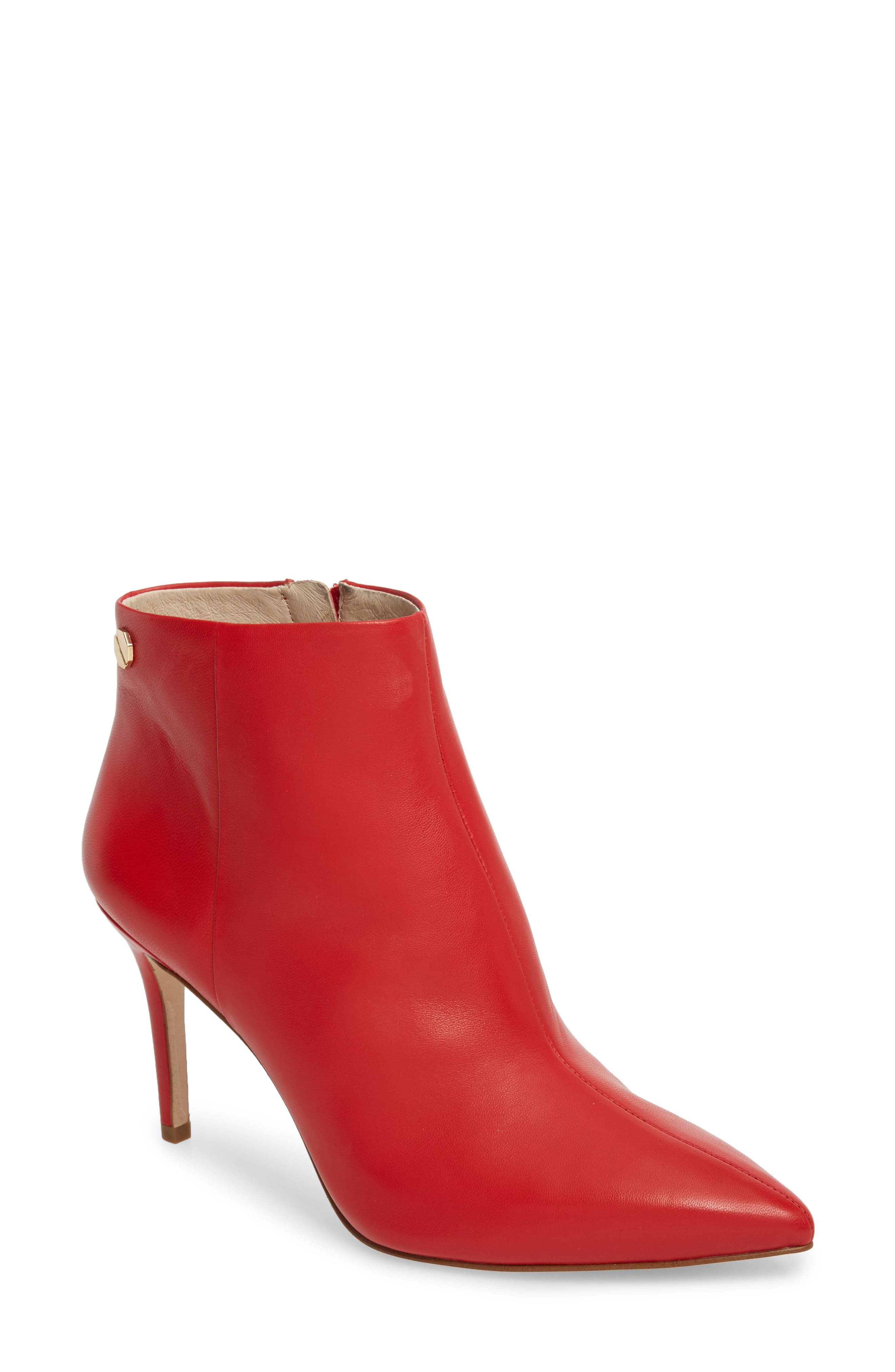 Louise et Cie Sonya Pointy Toe Bootie, Main, color, 