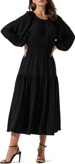 black lining dress A-Line One-Shoulder Appliques Tulle Long Prom Dresses collection-early-bfcm-markdowns Vintage Black Sequinned & Color:Lapis Blue