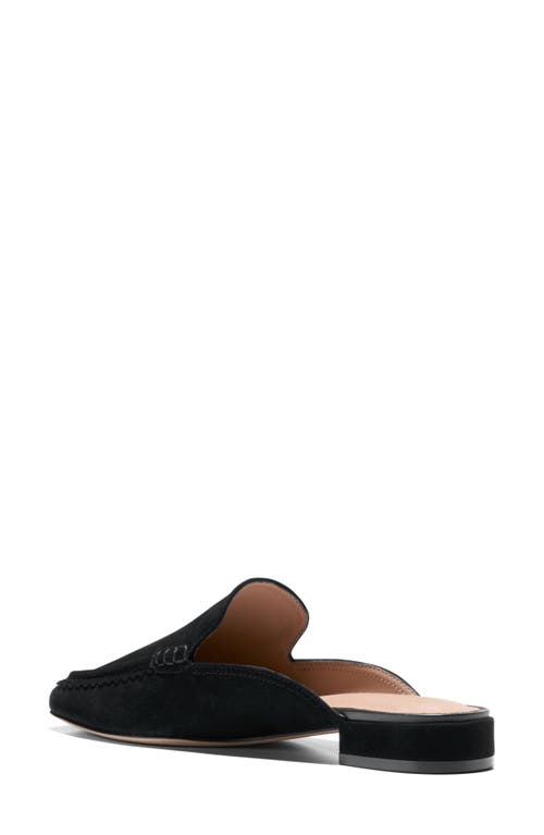 Cole Haan Pollina Apron Toe Mule In Black