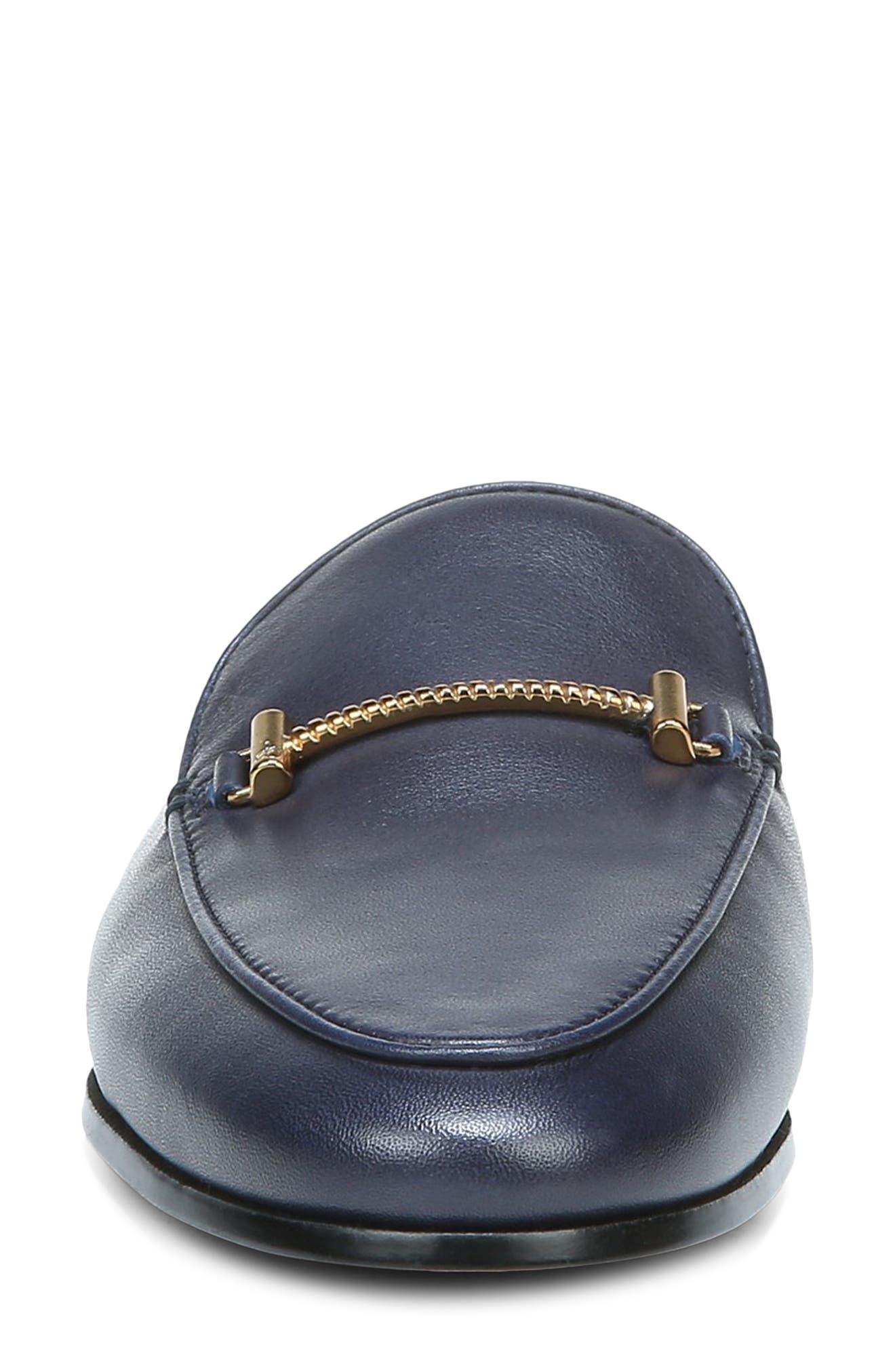 Laurna Mule - Wide Width Available, Alternate, color, BALTIC NAVY LEATHER