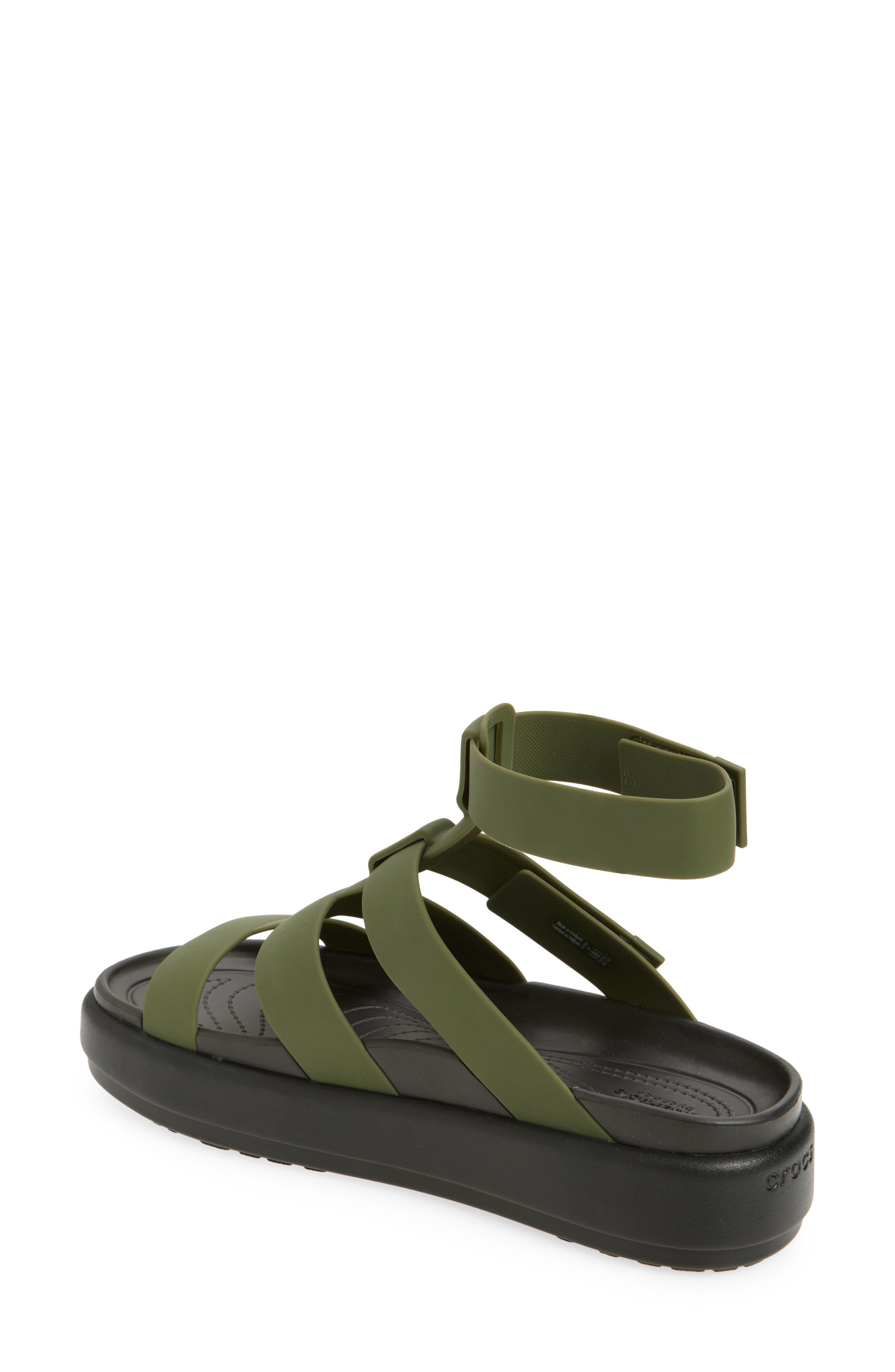 Brooklyn Luxe Water Resistant Gladiator Fisherman Slide Sandal - image 2