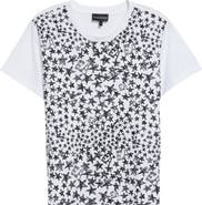 Emporio Armani Star Print Cotton T-Shirt