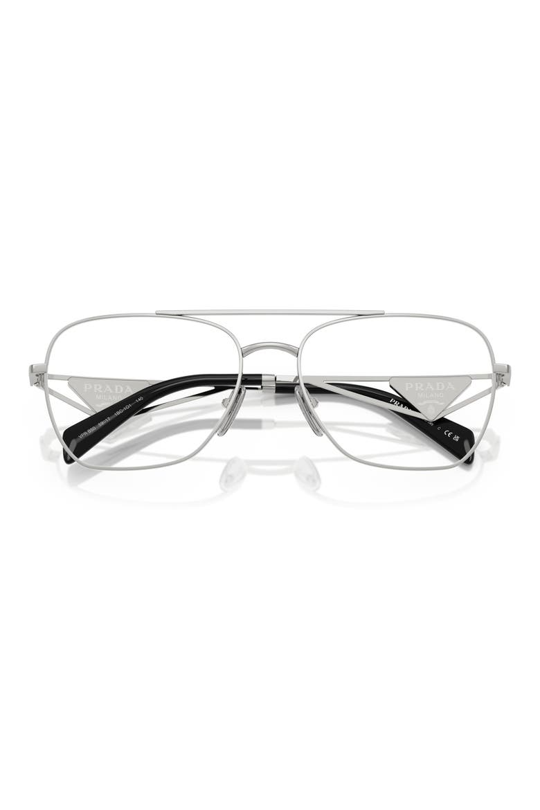 59mm Pilot Optical Glasses, Alternate, color, SILVER