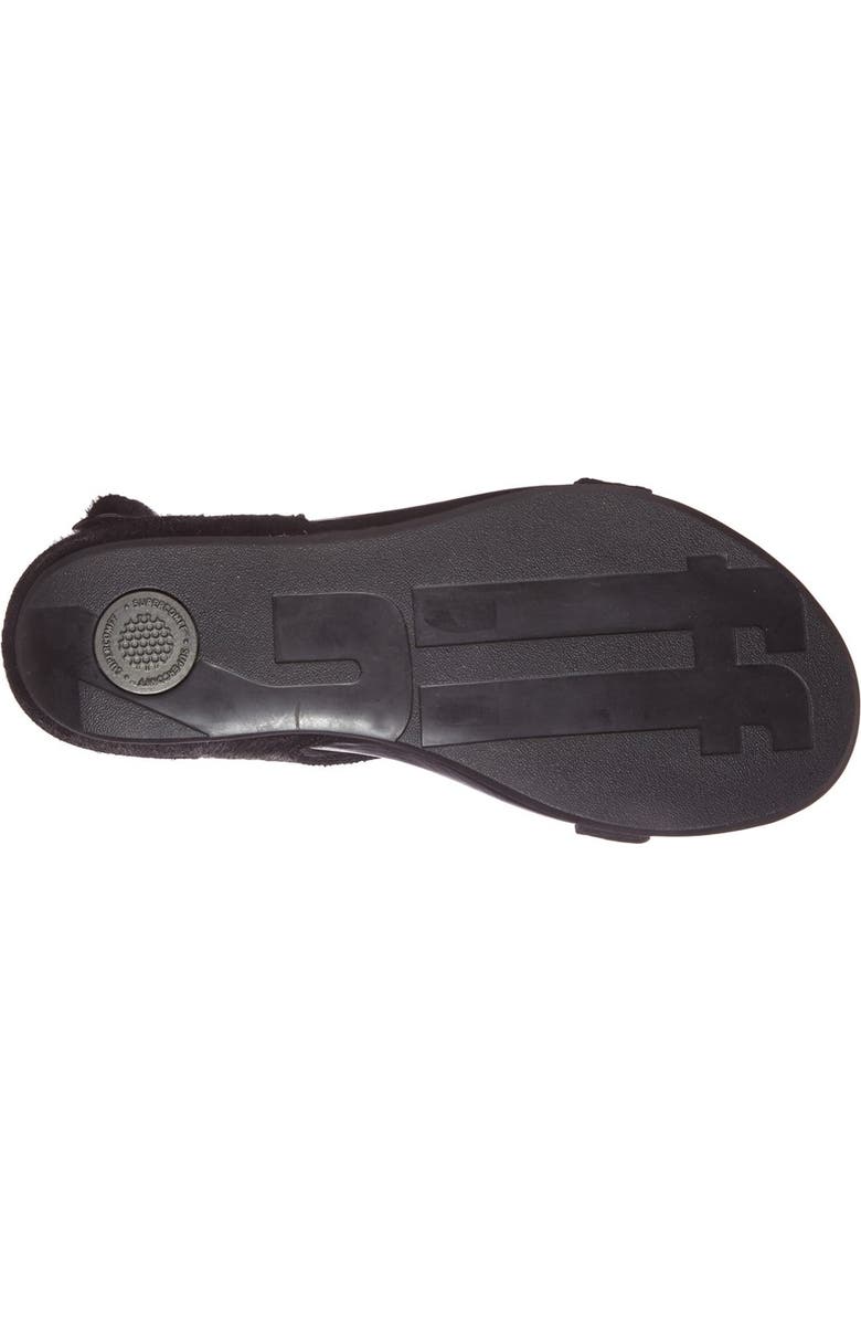 FitFlop <sup>™</sup> 'Banda' Calf Hair Sandal, Alternate, color,