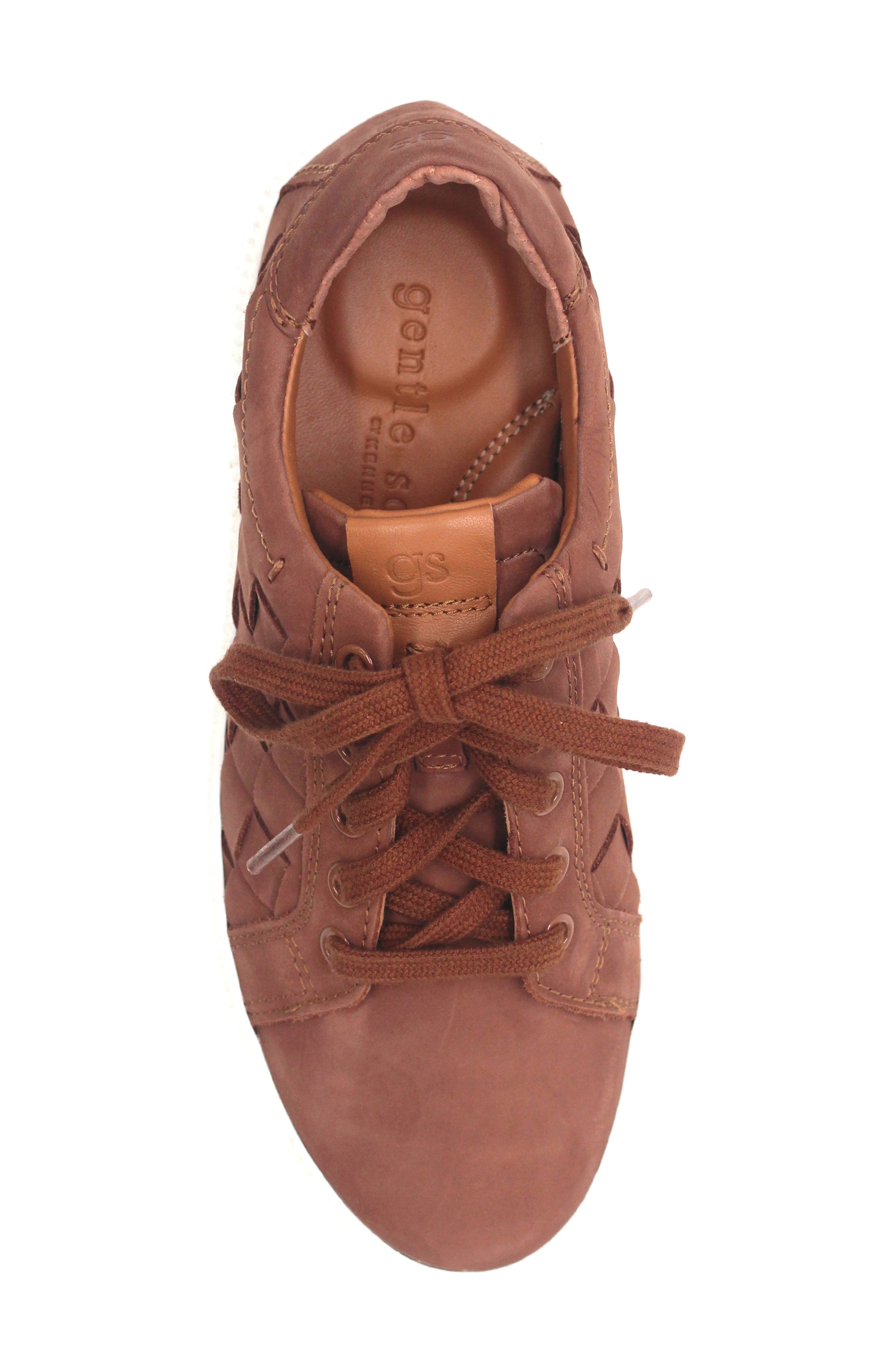Gentle Souls Kindy Platform Sneaker, Alternate, color, Chocolate Nubuck