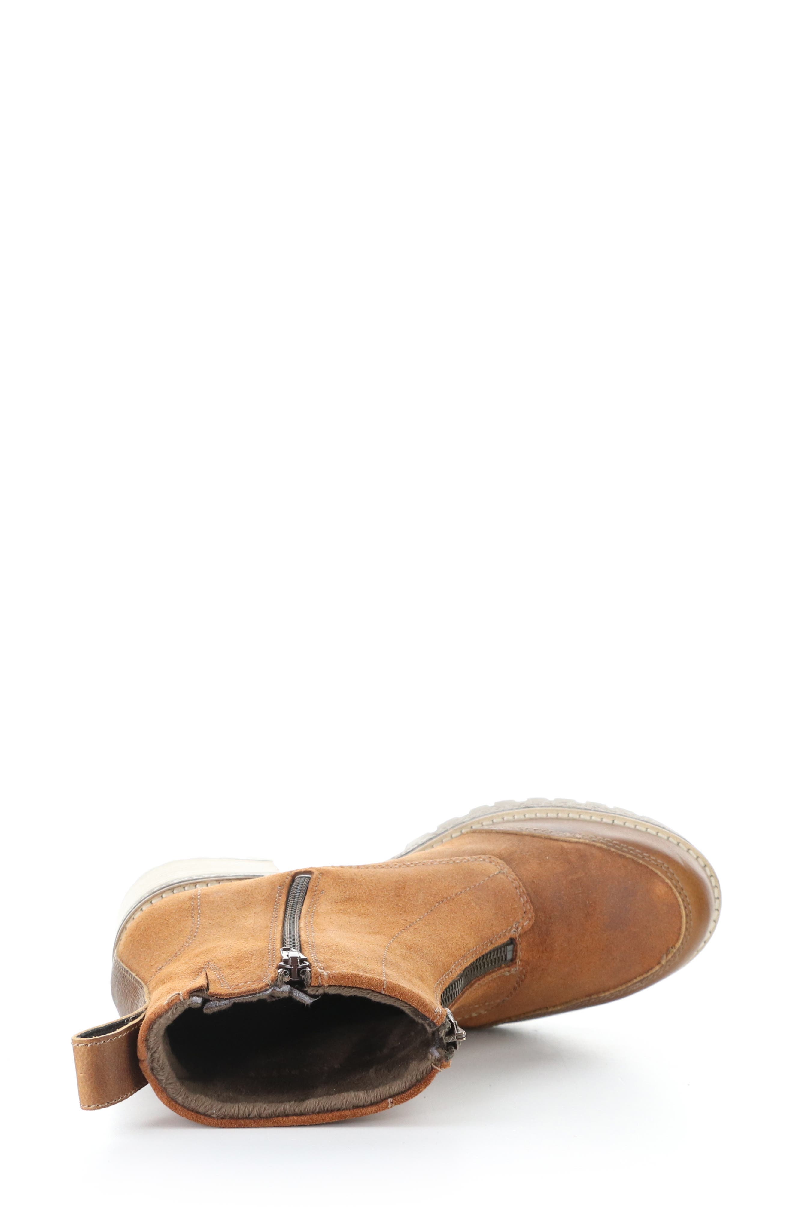 Munro Bootie, Alternate, color, COGNAC/NUT GOBI/PAMP