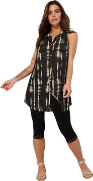 Roaman's Sleeveless Angelina Tunic