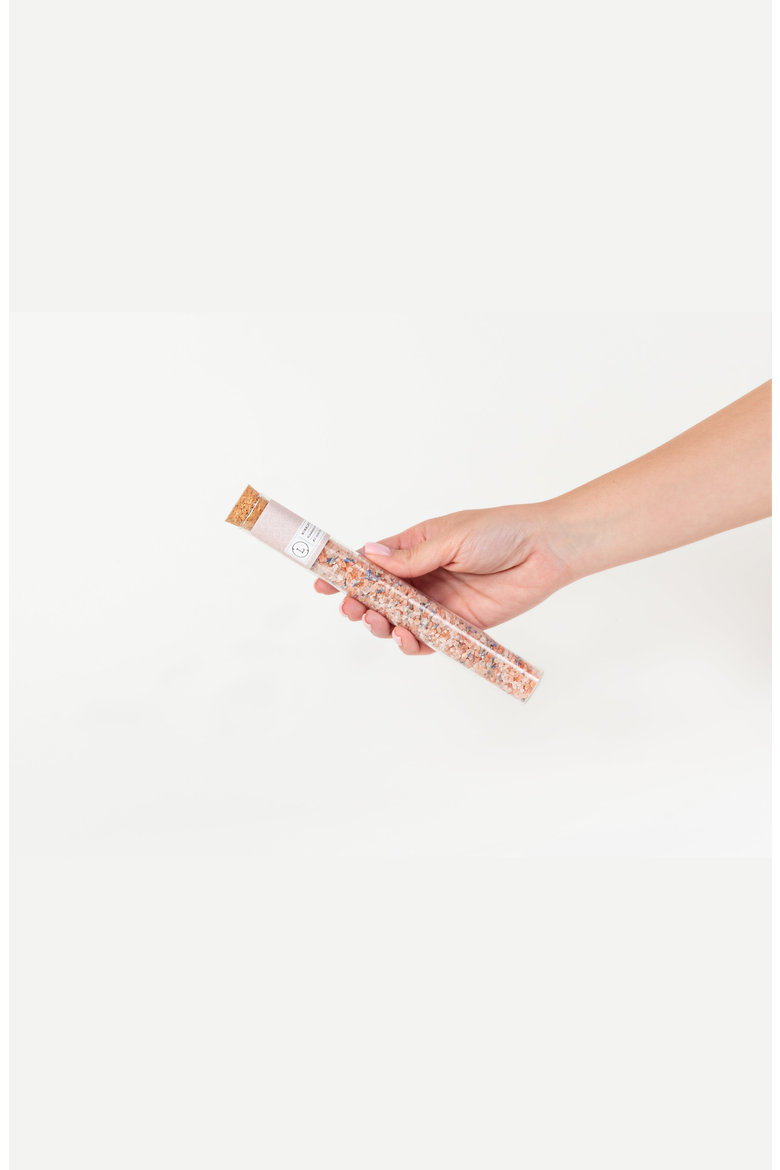 Natural Bath Salts Gift Set, 7 Glass Tubes, Alternate, color, None