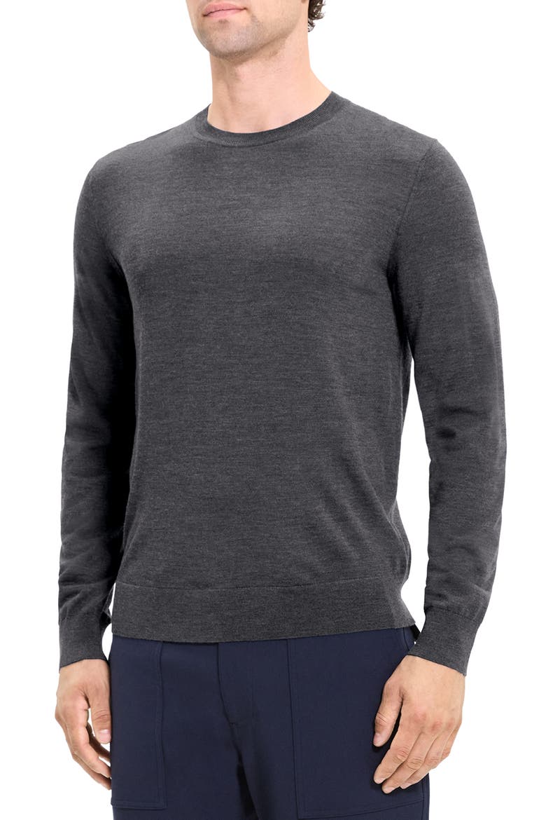 トップス 24ss Theory Regal Wool Crew Neck Sweater Regal Wool Crewneck Sweater (Men) | Nordstrom