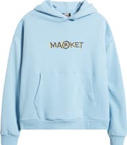 MARKET Smiley Doodle Cotton Graphic Hoodie