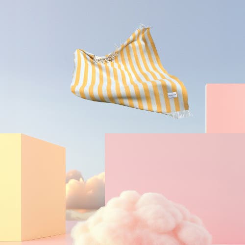 Maison Deux Candy Wrap Blanket In Multi